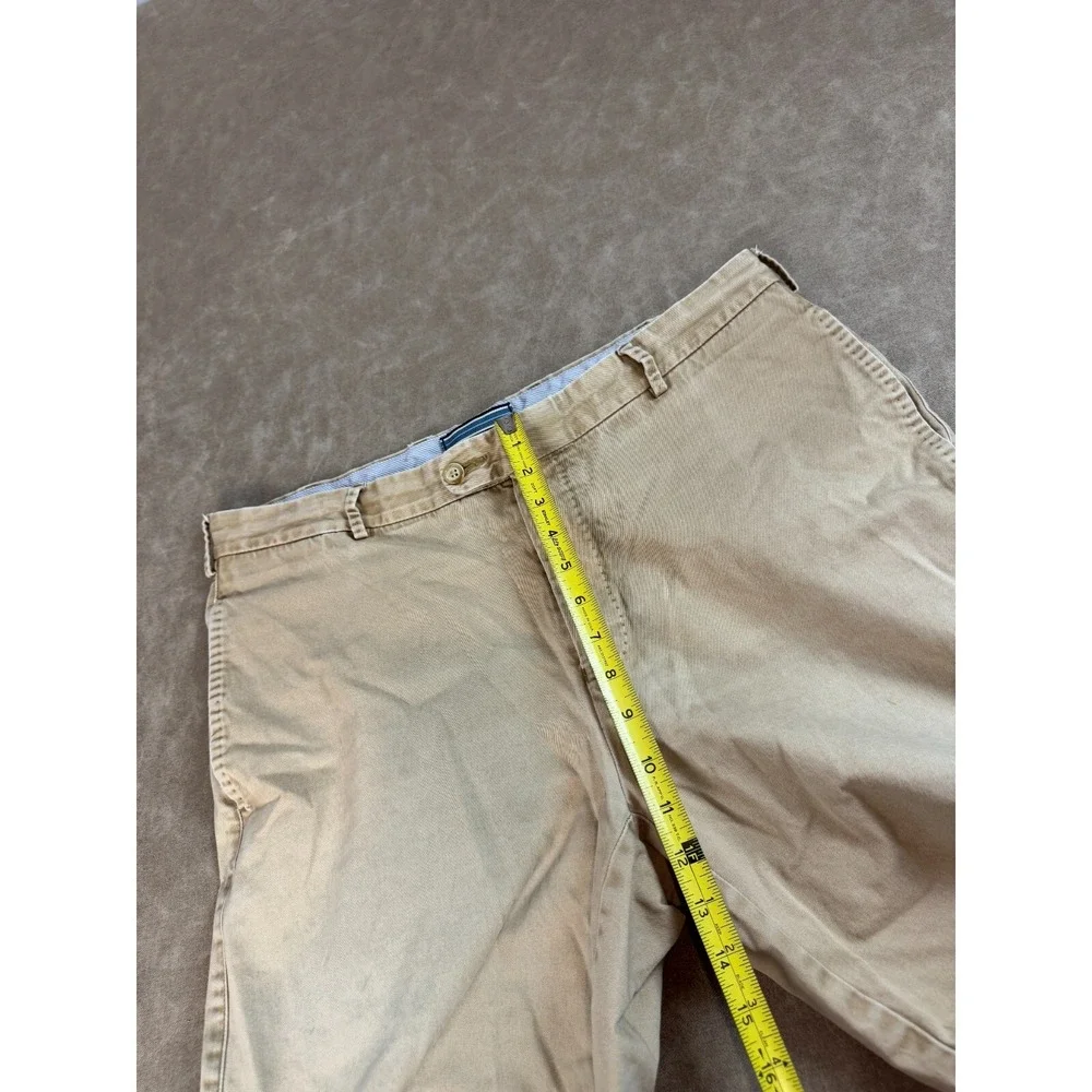 Peter Millar Mens Bermuda Golf Performance Short Khaki Beige Pima Cotton‎ 36